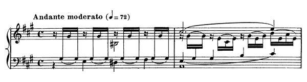 Prelude Op. 103 No. 7  in A Major 
by Fauré piano sheet music