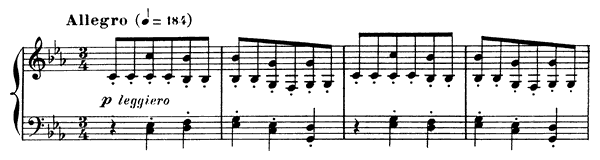 Prelude Op. 103 No. 8  in C Minor 
by Fauré piano sheet music