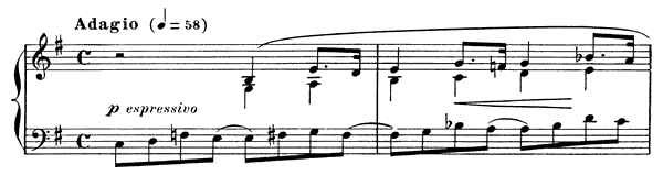 Prelude Op. 103 No. 9  in E Minor 
by Fauré piano sheet music