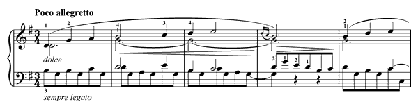 Song from Béarn   Vol. 1 No. 44  in G Major 
by Franck piano sheet music