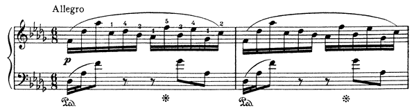 Impromptu Op. 54 No. 1  in D-flat Major 
by Glazounov piano sheet music