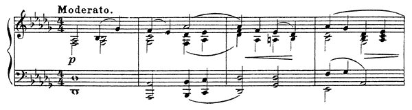 Prelude Op. 49 No. 1  in D-flat Major 
by Glazounov piano sheet music