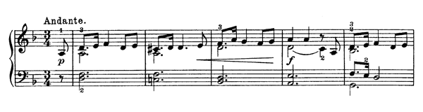 A King Ruled in the East Op. 66 No. 3  in D Minor 
by Grieg piano sheet music