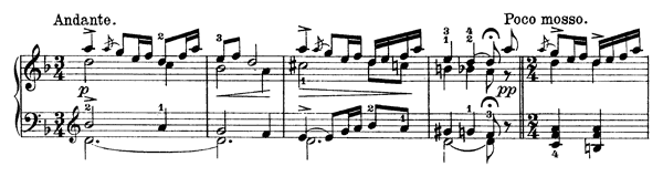 Call Op. 66 No. 8  in D Minor 
by Grieg piano sheet music