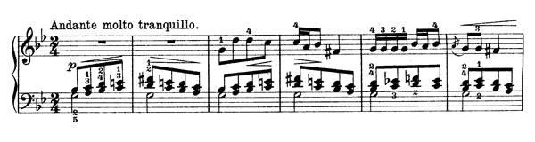 Cradle Song Op. 66 No. 15  in G Minor 
by Grieg piano sheet music