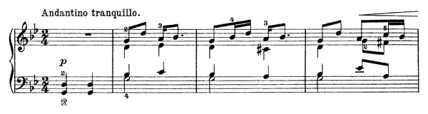 Cradle Song Op. 66 No. 17  in G Minor 
by Grieg piano sheet music