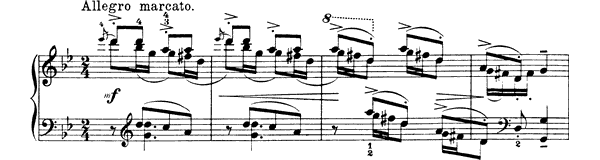 Halling Op. 38 No. 4  in G Minor 
by Grieg piano sheet music