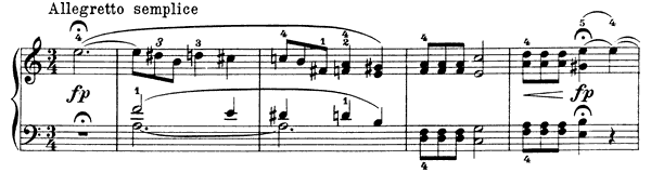 Elegie Op. 38 No. 6  in A Minor 
by Grieg piano sheet music