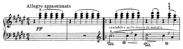 To the Spring Op. 43 No. 6  in F-sharp Major 
by Grieg piano sheet music