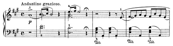 French Serenade Op. 62 No. 3  in A Major 
by Grieg piano sheet music