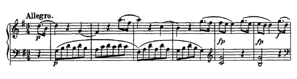 Sonata K 283 by Mozart - arrangement for two pianos   in G Major 
by Grieg piano sheet music