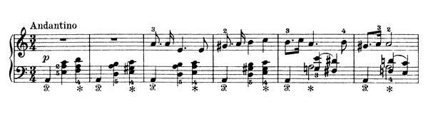 Holje Dale Op. 17 No. 19  in A Minor 
by Grieg piano sheet music