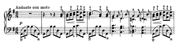 Cow Call Op. 17 No. 22  in G Major 
by Grieg piano sheet music