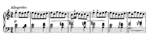 Folk Dance Op. 17 No. 3  in A Minor 
by Grieg piano sheet music