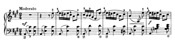 Halling Op. 17 No. 7  in A Major 
by Grieg piano sheet music