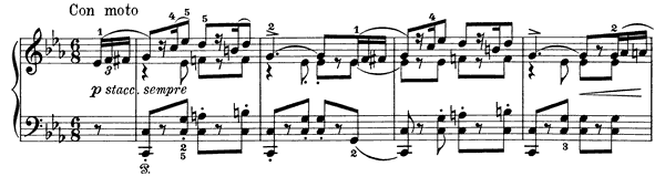 Poetic Tone-Picture Op. 3 No. 3  in C Minor 
by Grieg piano sheet music