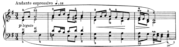 Sarabande Op. 40 No. 2  in G Major 
by Grieg piano sheet music