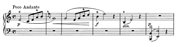 Solvejg's Song Op. 52 No. 4  in A Minor 
by Grieg piano sheet music