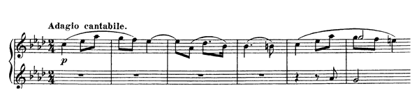 Symphonic Piece - for four hands Op. 14 No. 1  in A-flat Major 
by Grieg piano sheet music