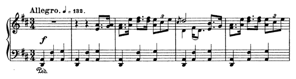 The Miller's Springdans Op. 72 No. 12  in D Major 
by Grieg piano sheet music