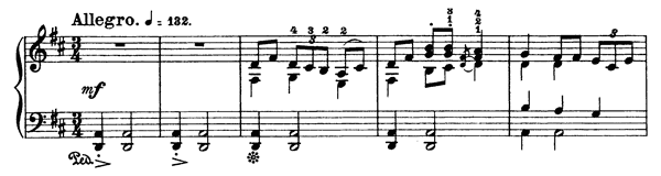 The Prillar from Os Parish Op. 72 No. 5  in D Major 
by Grieg piano sheet music