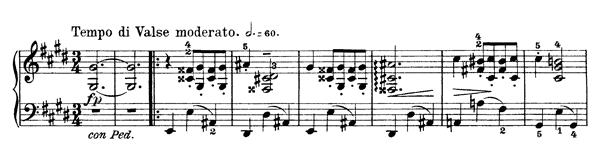 Valse-Caprice 1 - for four hands Op. 37 No. 1  in C-sharp Minor 
by Grieg piano sheet music