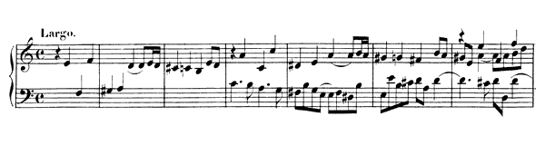 Fugue (G 17)   in A Minor 
by Handel piano sheet music