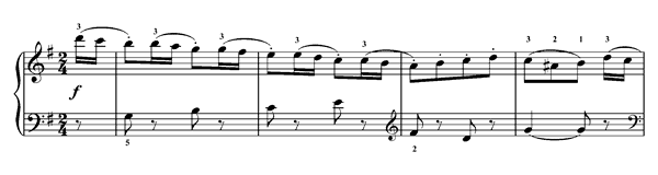 Ecossaise   in G Major 
by Hässler piano sheet music