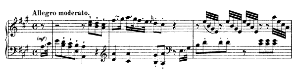 Sonata L. 41 Hob. XVI:  26  in A Major 
by Haydn piano sheet music