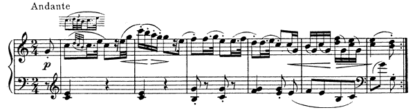 Theme with Variations  Hob. XVII:  5  in C Major 
by Haydn piano sheet music