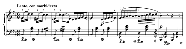 Gondola Song Op. 138 No. 5  in B Minor 
by Heller piano sheet music