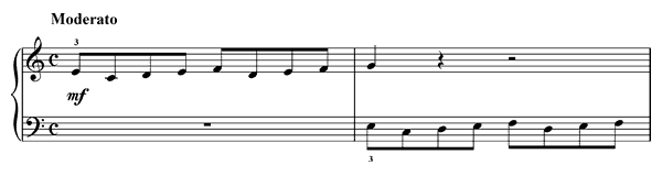 Study: Allegro   in C Major 
by Köhler piano sheet music