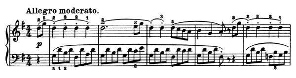 Sonatina   in G Major 
by Köhler piano sheet music