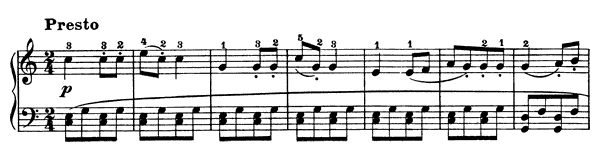 Rondo on a theme from Don Giovanni Op. 31 No. 1  in C Major 
by Kuhlau piano sheet music