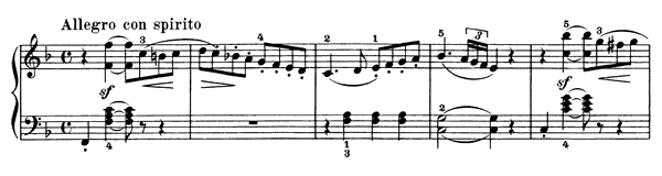 Sonatina Op. 20 No. 3  in F Major 
by Kuhlau piano sheet music