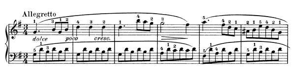 Sonatina Op. 55 No. 2  in G Major 
by Kuhlau piano sheet music