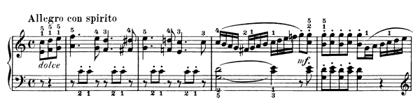 Sonatina Op. 55 No. 3  in C Major 
by Kuhlau piano sheet music