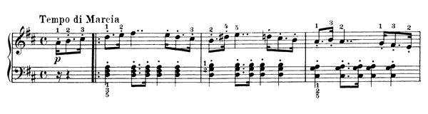 Sonatina Op. 55 No. 5  in D Major 
by Kuhlau piano sheet music