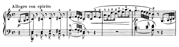 Sonatina Op. 59 No. 3  in C Major 
by Kuhlau piano sheet music