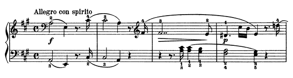 Sonatina Op. 60 No. 2  in A Major 
by Kuhlau piano sheet music