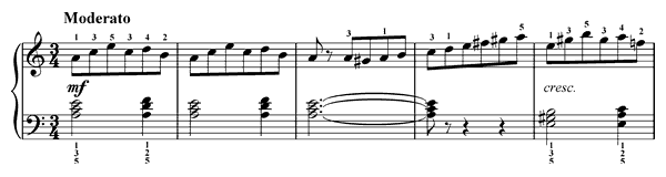 Study  Op. 37 No. 10  in A Minor 
by Lemoine piano sheet music