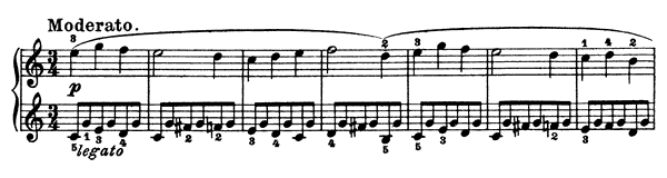 Piano Piece Op. 37 No. 3  in C Major 
by Lemoine piano sheet music