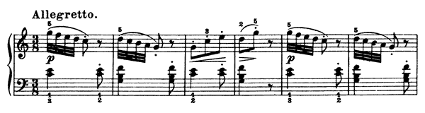 Piano Piece Op. 37 No. 6  in C Major 
by Lemoine piano sheet music