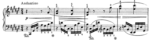 Berceuse Op. 11 No. 1  in F-sharp Major 
by Liapunov piano sheet music