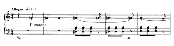 Csárdás  S . 255 No. 1  in F-sharp Minor 
by Liszt piano sheet music