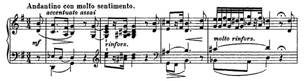 Andantino con molto sentimento - Allegro vivace  S . 156/9c  in G Major 
by Liszt piano sheet music