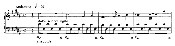 En rêve  S . 207  in B Major 
by Liszt piano sheet music