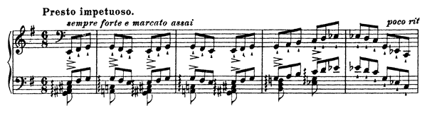 Ab Irato: Grand Finishing Etude  S . 143  in E Minor 
by Liszt piano sheet music