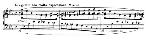 Etude: Allegretto con molta espressione  S . 136 No. 7  in E-flat Major 
by Liszt piano sheet music