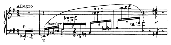 Meyerbeer: Les Patineurs  S . 414  in G Major 
by Liszt piano sheet music